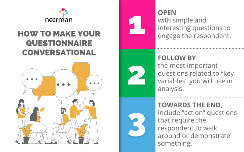 How to make your questionnaire conversational