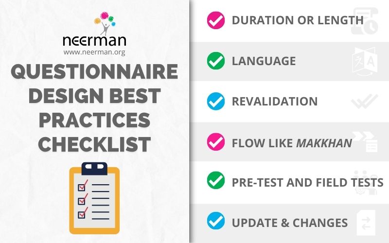 Checklist: Questionnaire Design Best Practices